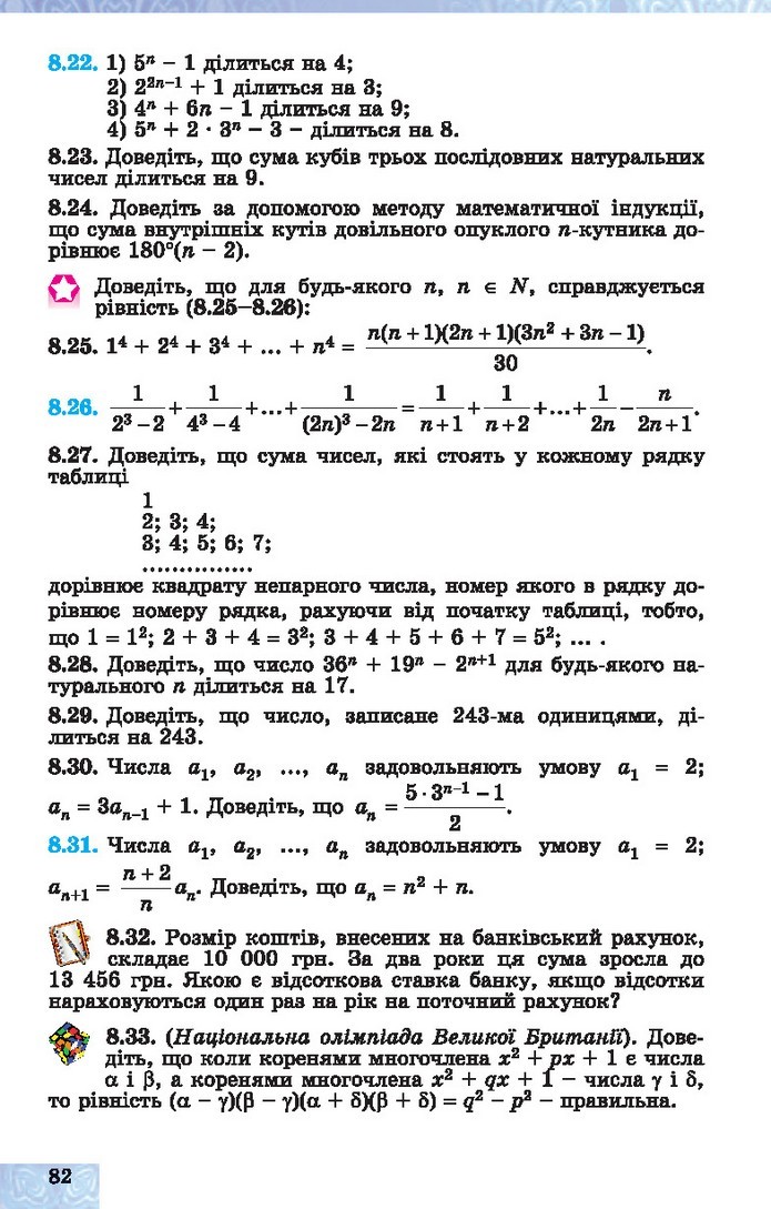 Алгебра 10 клас Істер 2018