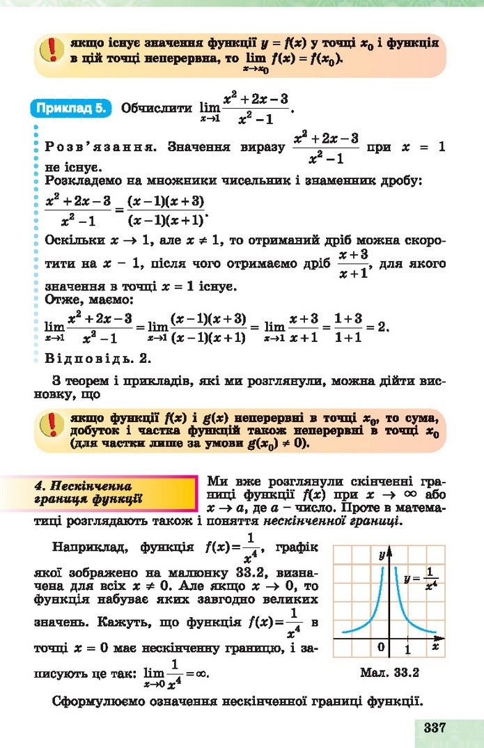 Алгебра 10 клас Істер 2018