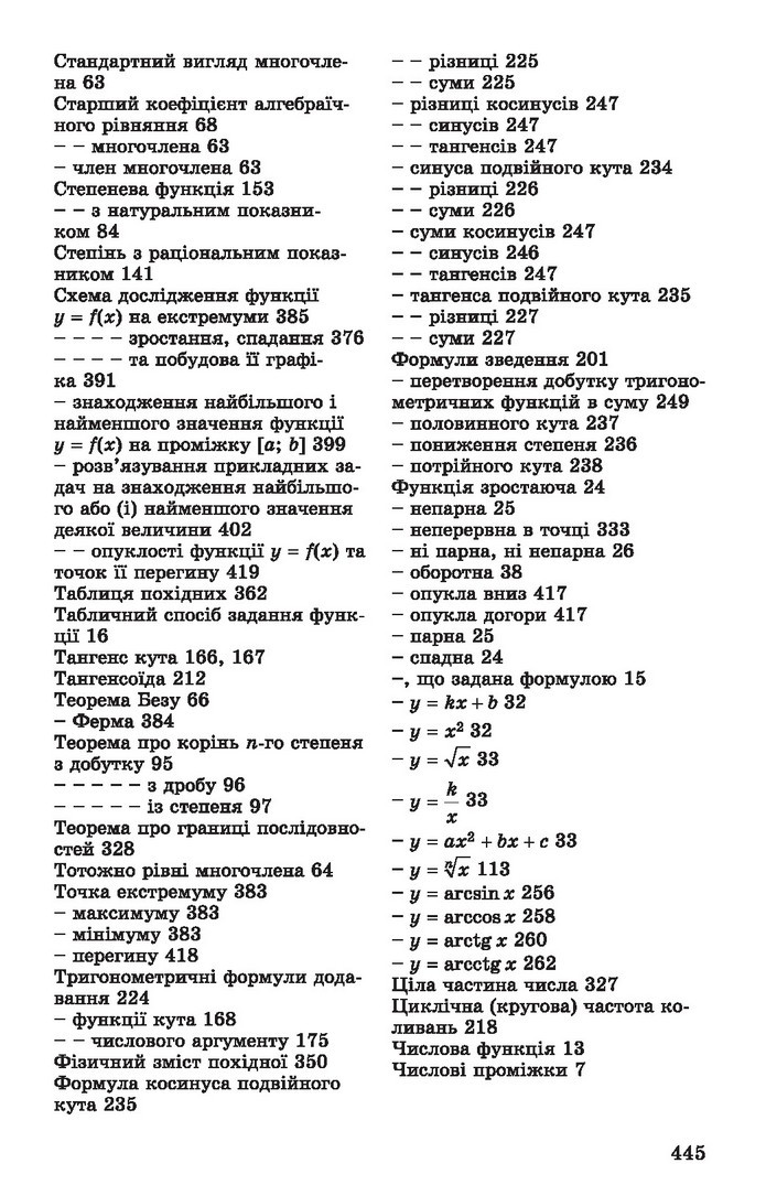 Алгебра 10 клас Істер 2018