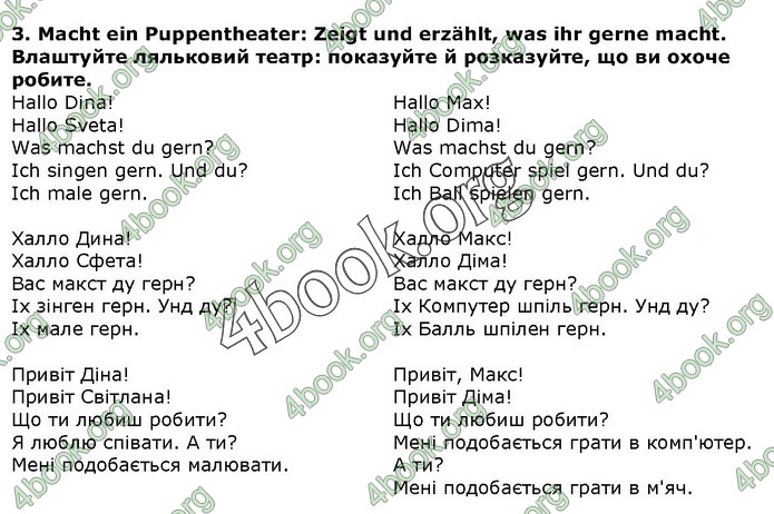 ГДЗ Німецька мова 1 клас Сотникова