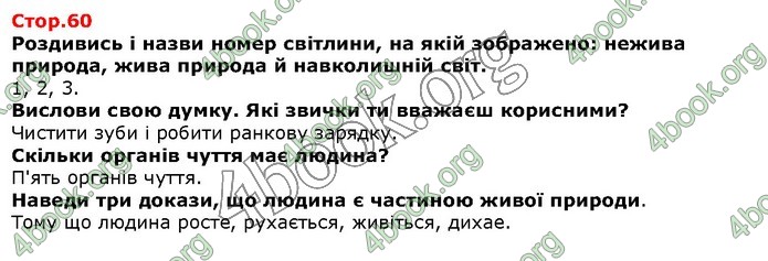 ГДЗ Я досліджую світ 1 клас Грущинська