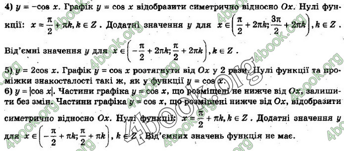 Решебник Алгебра 10 клас Нелін 2018. ГДЗ