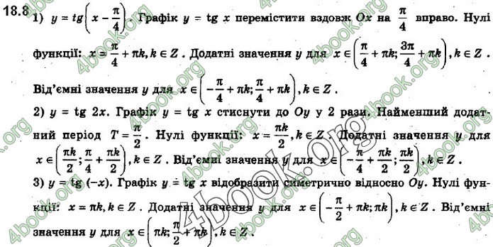 Решебник Алгебра 10 клас Нелін 2018. ГДЗ