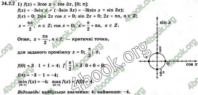 Решебник Алгебра 10 клас Нелін 2018. ГДЗ