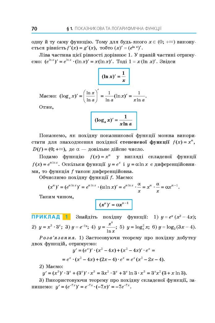 Алгебра 11 клас Мерзляк 2019