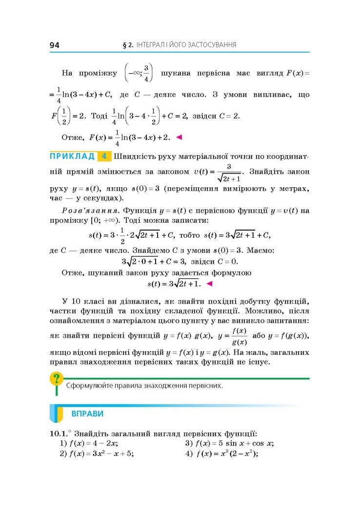 Алгебра 11 клас Мерзляк 2019