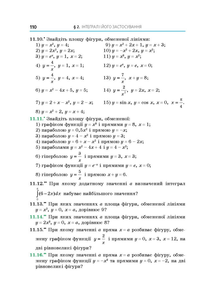 Алгебра 11 клас Мерзляк 2019