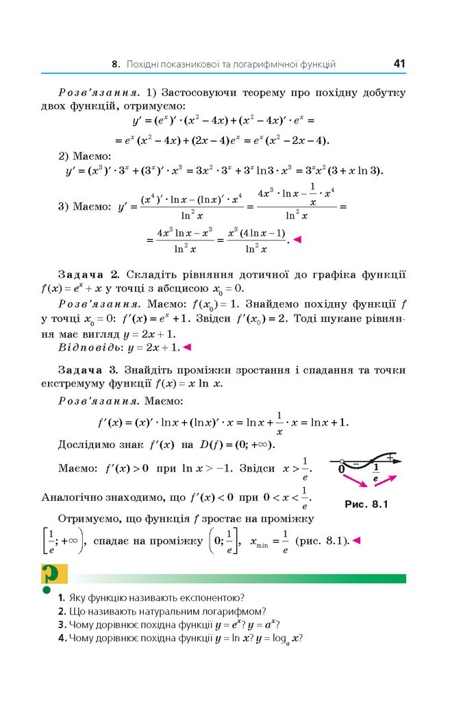 Математика 11 клас Мерзляк 2019