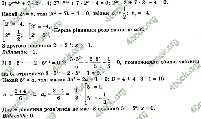 ГДЗ Математика 11 клас Мерзляк 2019