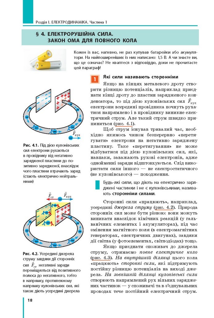 Фізіка 11 клас Бар’яхтар 2019