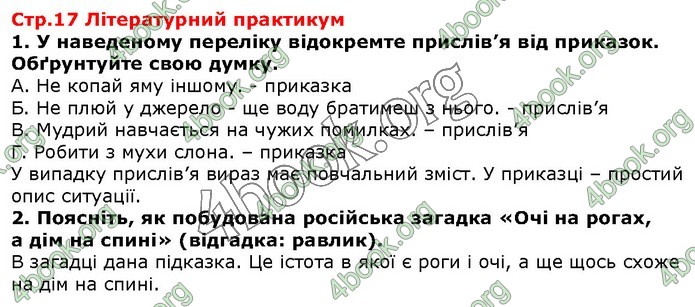 ГДЗ Зарубіжна література 5 клас Волощук 2018