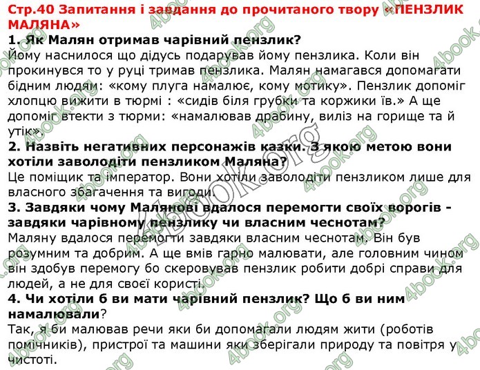 ГДЗ Зарубіжна література 5 клас Волощук 2018