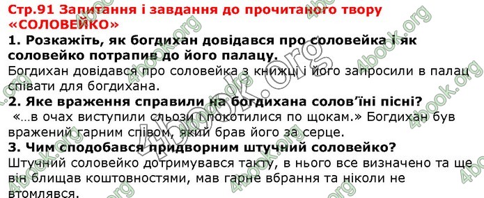 ГДЗ Зарубіжна література 5 клас Волощук 2018