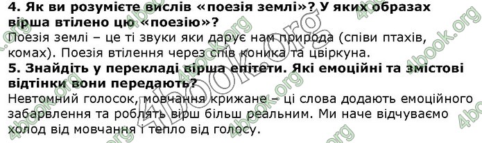 ГДЗ Зарубіжна література 5 клас Волощук 2018