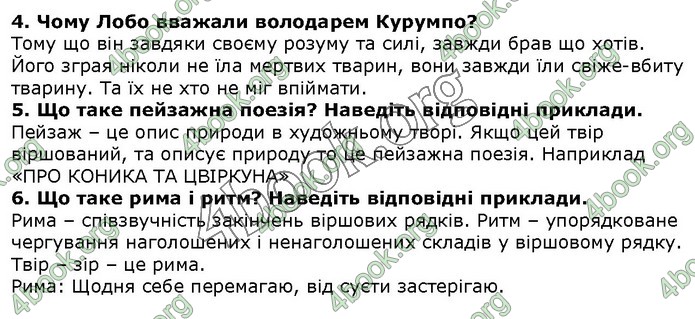 ГДЗ Зарубіжна література 5 клас Волощук 2018