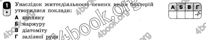 ГДЗ Зошит оцінювання Біологія 10 клас Безручкова