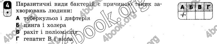 ГДЗ Зошит оцінювання Біологія 10 клас Безручкова