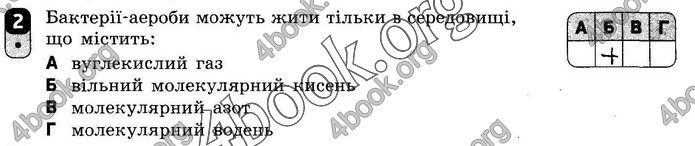 ГДЗ Зошит оцінювання Біологія 10 клас Безручкова