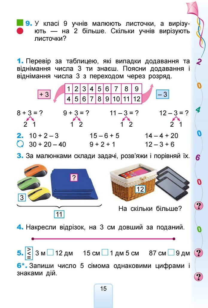 Математика 2 клас Лишенко 2019