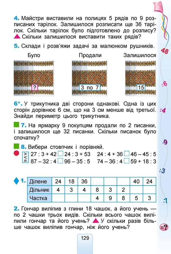 Математика 2 клас Лишенко 2019
