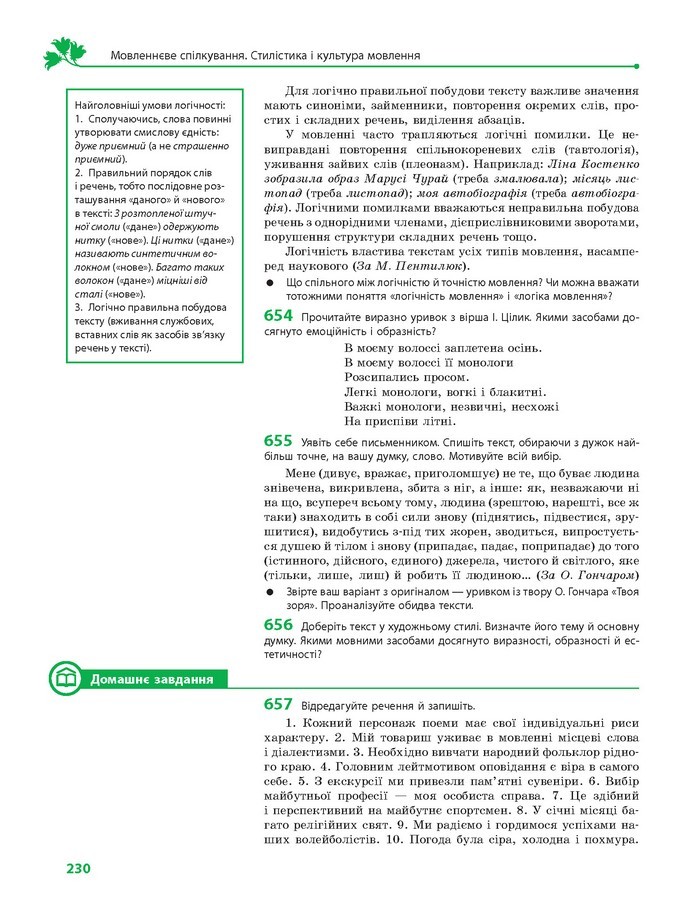 Українська мова 10 клас Караман 2018 (Проф.)