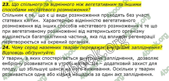 Біологія 9 клас Остапченко ГДЗ