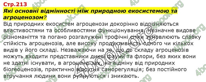 Біологія 9 клас Остапченко ГДЗ