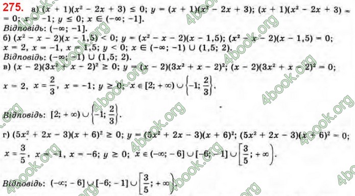Решебник Алгебра 10 клас Бевз 2018. ГДЗ