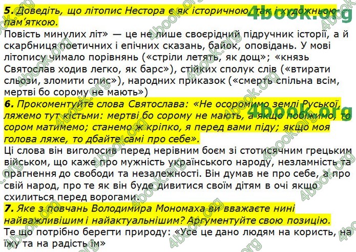 Українська література 9 клас Авраменко ГДЗ