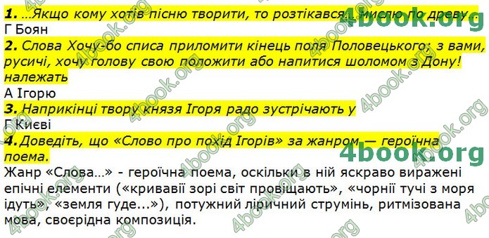 Українська література 9 клас Авраменко ГДЗ