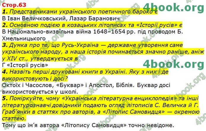 Українська література 9 клас Авраменко ГДЗ