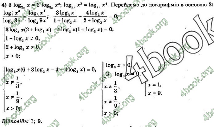 ГДЗ Алгебра 11 клас Мерзляк 2019