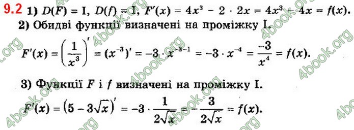 ГДЗ Математика 11 клас Мерзляк 2019