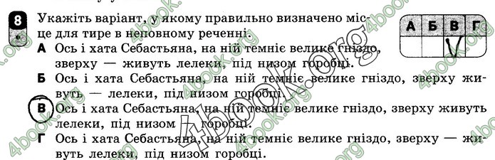 Зошит Українська мова 8 клас Жовтобрюх