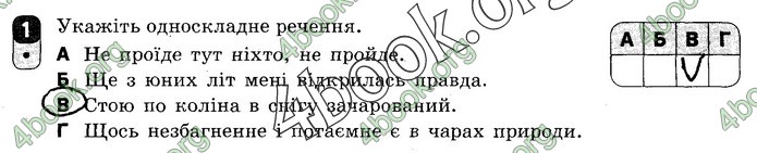 Зошит Українська мова 8 клас Жовтобрюх