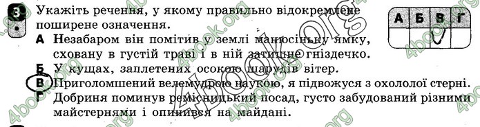 Зошит Українська мова 8 клас Жовтобрюх