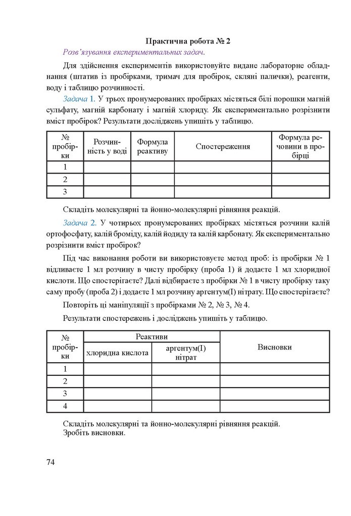 Хімія 9 клас Березан 2017