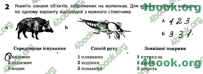 Зошит Біологія 11 клас Задорожний 2019. ГДЗ