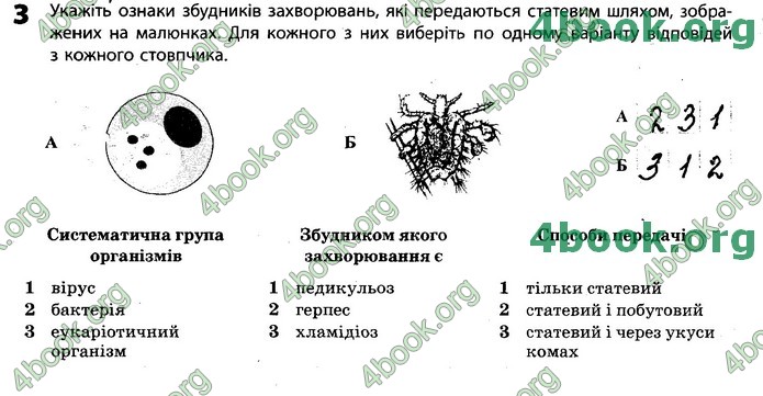 Зошит Біологія 11 клас Задорожний 2019. ГДЗ