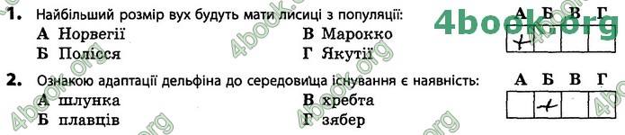 Зошит Біологія 11 клас Задорожний 2019. ГДЗ