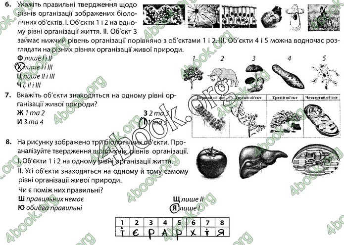 Збірник Біологія 9 клас Соболь