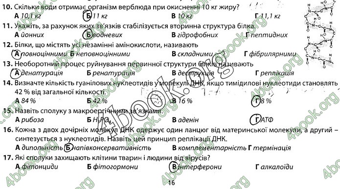 Збірник Біологія 9 клас Соболь