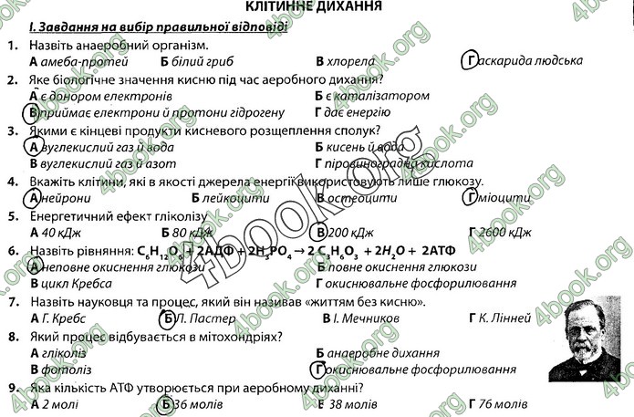 Збірник Біологія 9 клас Соболь