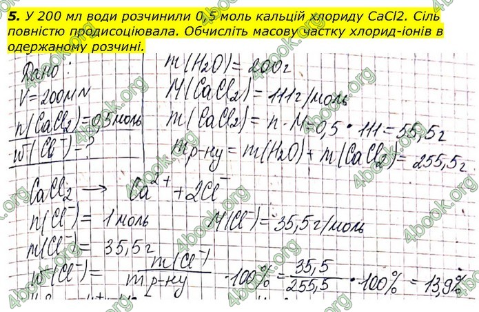 Хімія 9 клас Березан. ГДЗ