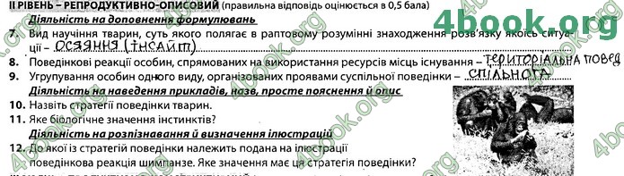 Збірник Біологія 7 клас Соболь