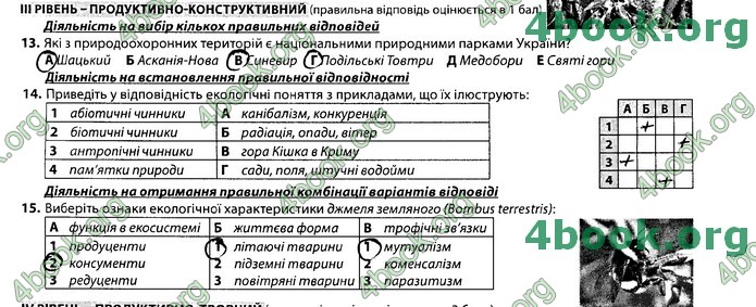 Збірник Біологія 7 клас Соболь