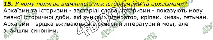 ГДЗ Українська мова 10 клас Ворон 2018