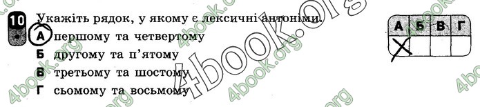 Зошит Українська мова 10 клас Жовтобрюх. ГДЗ