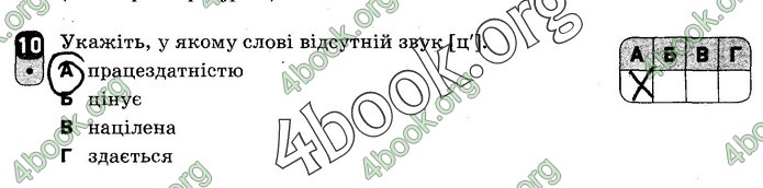 Зошит Українська мова 10 клас Жовтобрюх. ГДЗ