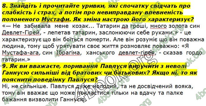 ГДЗ Українська література 7 клас Авраменко